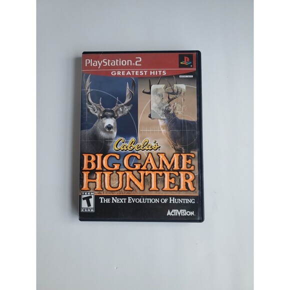 Playstation 2 Greatest Hits Cabela's Big Game Hunter - Picture 1 of 3